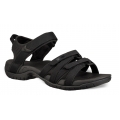 Teva Sandale Tirra Klett Outdoor (schmal) schwarz/schwarz Damen